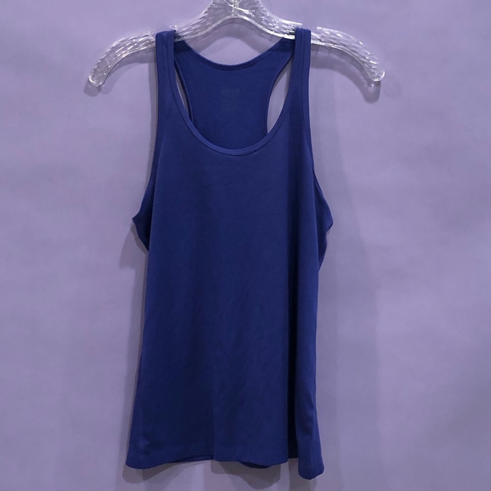 Women's Nike Dri-Fit Blue  Athleisure Tank Top